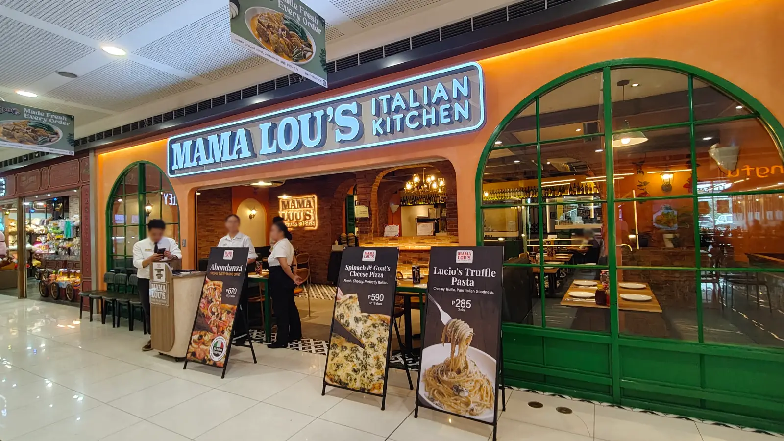 MAMA LOU'S in SM City Fairview